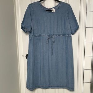 H&M Mama // Soft Denim Dress